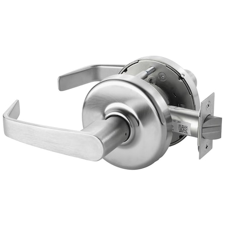 Corbin Russwin Grade 1 Privacy/Bedroom/Bathroom Cylindrical Lock, Newport Lever, D Rose, Non-Keyed, Satin Chrome Fi CLX3320 NZD 626